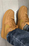 耐克（NIKE）空軍一號男鞋 Air Force 1 Low AF1小麥低幫板鞋緩震運動(dòng)鞋休閑鞋 小麥棕CJ9179-200 42.5 曬單實(shí)拍圖