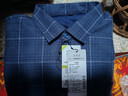 啄木鳥(niǎo)（TUCANO）長(cháng)袖襯衫男雙面絨加厚舒適職業(yè)襯衣加厚保暖時(shí)尚上衣男裝 灰藍3XL 曬單實(shí)拍圖