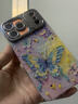 品盟（PISMEXOK）【鏡頭支架】適用于蘋(píng)果iPhone17/16promax手機殼新款唯美帶鏡頭膜漸變綠蝴蝶保護套時(shí)尚女款外殼 紫蝴蝶【鏡頭支架】 iPhone 17 Pro Max 曬單實(shí)拍圖