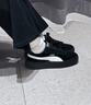 彪馬（PUMA）復古增高厚底松糕鞋板鞋女冬季運動(dòng)休閑鞋PLATFORM406748 黑色-白-金色-03 38 曬單實(shí)拍圖