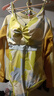愛(ài)慕泳衣女半夏清光連體細帶泳衣AM689751 黃色印花YH2 L (170) 曬單實(shí)拍圖