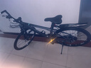 鳳凰鋁合金山地自行車(chē)成年人男士女士油剎可鎖雙減震山地車(chē)自行車(chē)學(xué)生 肖光灰/全軸承/輻條輪 27.5英寸（適合身高170-190） 24速鳳凰定位變速【碳鋼車(chē)架】 曬單實(shí)拍圖