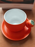 故宮文化 諸事如意咖啡杯 陶瓷咖啡杯套裝帶勺高顏值復古創(chuàng  )意柿子生日禮物 辦公室杯子 曬單實(shí)拍圖