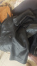 皮爾卡丹（pierre cardin）春秋新款真皮皮衣綿羊皮夾克男士商務(wù)休閑外套加絨翻領(lǐng)大碼機車(chē)服 黑色 L 175(120-135斤穿) 曬單實(shí)拍圖