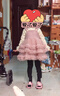 凡獵VOONLIE凡獵女童連衣裙冬裝公主加絨冬季 曬單實(shí)拍圖