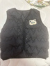 嘟嘟家寶寶多巴胺馬甲秋冬兒童夾棉坎肩卡通男女童背心秋款童裝 黑色100 曬單實(shí)拍圖