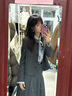 達佳詩(shī)灰色面試西裝套裝女短款小個(gè)子職業(yè)正裝大學(xué)生休閑西服外套 灰色西裝 M 【106斤-115斤可穿，正碼正拍】 曬單實(shí)拍圖