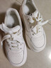 天美意小白鞋商場(chǎng)同款休閑加絨板鞋運動(dòng)厚底女鞋新款 白色（絨里） 37 曬單實(shí)拍圖
