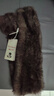 Vwishyoo高品質(zhì)經(jīng)典優(yōu)雅低調奢華紫貂圍巾水貂毛皮草圍巾女冬毛毛圍巾圍脖 咖啡色 均碼 曬單實(shí)拍圖