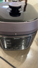 美的（Midea）電壓力鍋 5升不銹鋼0涂層內膽 家用高壓鍋 多功能開(kāi)蓋煮智能預約 上蒸下煮 少鹽提鮮 MY-C540G 曬單實(shí)拍圖
