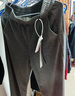 艾諾絲雅詩(shī)【商場(chǎng)同款】2025冬季新款百搭休閑褲直筒闊腿褲長(cháng)褲女40933185 煙灰色 XL 曬單實(shí)拍圖