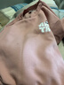 安踏兒童衛衣女大小童圓領(lǐng)套頭衫秋甜美粉色運動(dòng)衫A62536702 曬單實(shí)拍圖