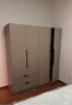 陌隆福衣柜臥室家用出租房用組裝簡(jiǎn)易儲物柜小戶(hù)型簡(jiǎn)約現代衣櫥 【四門(mén)】1.6米主柜 曬單實(shí)拍圖