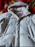 鴨鴨時(shí)尚短款羽絨服2025年冬季新款百搭小個(gè)子連帽面包服保暖泡芙外套 冰川藍色 M /160(建議選擇105-120斤) 曬單實(shí)拍圖
