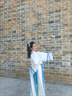 督型暮挽璃原創(chuàng  )唐制漢服成人女裙仙氣飄逸夏款中國風(fēng)古裝全套春 碟翎 M 曬單實(shí)拍圖