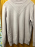 恒源祥100%羊毛半高領(lǐng)女式羊毛針織套頭衫 曬單實(shí)拍圖