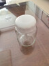 胖胖杯豆漿杯迷你玻璃杯女便攜水杯帶刻度牛奶咖啡搖搖杯 白色 200ml 曬單實(shí)拍圖