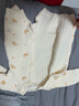 婧麒（JOYNCLEON）新生兒嬰兒衣服秋冬滿(mǎn)月純棉初生寶寶連體衣a類(lèi)爬服 Jlt200709 曬單實(shí)拍圖