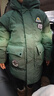 巴拉巴拉童裝兒童羽絨服男童冬裝加厚保暖外套連帽上衣小童戶(hù)外潮 綠色調00344-灰鴨絨 130 （充絨量146g） 曬單實(shí)拍圖