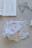 巴拉巴拉【balaOne】寶寶內褲平角純棉襠兒童四角短褲女童三條裝 糖果下午茶00343 120 曬單實(shí)拍圖