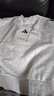阿迪達斯（adidas）衛衣男裝 25冬季新款運動(dòng)服潮流時(shí)尚圓領(lǐng)加絨保暖休閑圓領(lǐng)套頭衫 JE6308/灰色/加絨/主推 S /175 曬單實(shí)拍圖