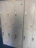 鴻仕樂(lè )鋼制更衣柜員工宿舍儲物柜辦公室衣柜浴室鞋柜工廠(chǎng)車(chē)間用鐵皮柜 六門(mén)更衣柜-免安裝 常規款 曬單實(shí)拍圖
