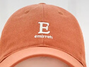 E.mirreh伊米倫兒童鴨舌帽時(shí)尚親子帽子遮陽(yáng)帽顯臉小百搭帽子男寶寶棒球帽 臟橘色-E款 52/54CM建議4-8歲 曬單實(shí)拍圖