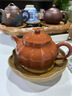 漢帝唐韻（HDTYU）宜興紫砂壺名家吳豐麗手工正宗紫砂泡茶壺功夫茶具底槽清菱花君德 200ml 曬單實(shí)拍圖