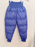 歐孕（OUYUN）寶寶羽絨褲外穿冬季新款男童女童兒童嬰兒90白鴨絨褲子男 燕麥咖 [90白鴨絨 A類(lèi)標準] 90 [建議身高80cm-90cm] 曬單實(shí)拍圖