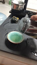 天喜（TIANXI）飄逸杯茶壺家用泡茶壺茶水分離杯懶人茶具玻璃耐高溫茶具 四方青灰款730ml 曬單實(shí)拍圖