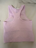lululemon丨Ebb to Street 女士短款工字運動(dòng)背心 內置內衣 LW1CJUS 柔紗粉 XS /4 曬單實(shí)拍圖