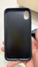 ESCASE iPhone xr手機殼蘋(píng)果xr手機外殼 xr保護套 個(gè)性創(chuàng  )意全包邊防摔貼皮背殼 ES-19深邃黑 曬單實(shí)拍圖