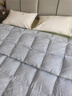 富安娜羽絨被50%白鵝絨被子 冬季雙人加厚被芯1400g填充 203×229cm星宇 曬單實(shí)拍圖