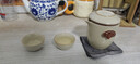 不拙戶(hù)外旅行茶具套裝便攜式出差隨身旅游茶具快客杯汝窯豆黃1壺3杯 曬單實(shí)拍圖