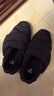 匹克態(tài)極云大三角面包鞋舒適百搭男鞋一腳蹬拖鞋女棉鞋 【男款】全黑 43 曬單實(shí)拍圖