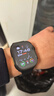 Apple/蘋(píng)果 Watch Ultra 2 智能手表GPS+蜂窩款49 毫米黑色鈦金屬表殼黑色海洋表帶MXDL3CH/B 曬單實(shí)拍圖