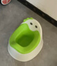 兒童馬桶嬰兒輔助如廁小馬桶0-3歲男女寶寶馬桶坐便圈兒童坐便器 恐龍坐便器黃色 曬單實(shí)拍圖