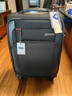 新秀麗（Samsonite）行李箱20英寸拉桿箱商務(wù)軟箱可拓展旅行箱AZ7黑色登機密碼箱 曬單實(shí)拍圖