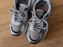 啄木鳥(niǎo)銀色厚底老爹鞋女款2025新款秋冬季鞋子透氣女鞋增高休閑運動(dòng)鞋女 銀色 37 (235mm) 曬單實(shí)拍圖