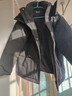 坦博爾羽絨服男短款休閑保暖加厚可脫卸帽面包服外套530325Z 黑色 175 曬單實(shí)拍圖
