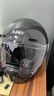 SUMEX速魅穹頂張雪奔達凱越聯(lián)名品牌碳纖維超輕復古巡航頭盔 純粹黑 L 曬單實(shí)拍圖