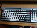 宏碁（acer）無(wú)線(xiàn)藍牙雙模鍵盤(pán)OKW215/OKW281輕薄人體工學(xué)辦公家用商務(wù)電腦筆記本手機平板通用 黑灰 曬單實(shí)拍圖