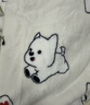 babycare嬰兒毛毯蓋毯幼兒園寶寶雙層抑菌絨毯午睡四季小狗高高110*140cm 曬單實(shí)拍圖