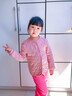 兒童棉服內穿男女童棉襖外套小學(xué)生蠶絲棉衣蠶絲加厚內膽校服神器 粉色 110 曬單實(shí)拍圖