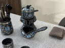 整套高檔茶具套裝紫砂纏枝蓮家用功夫泡茶壺茶杯專(zhuān)用懶人自動(dòng)神器 《金絲藍纏枝蓮》自動(dòng)茶具八杯+紫砂烏金石茶盤(pán) 14件 曬單實(shí)拍圖