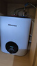 海信（Hisense）7升8升小廚寶電熱水器 2000W增容一級能效家用廚房衛生間臺下即熱儲水式熱水寶 7L 2000W 【上門(mén)安裝】42L連續出水量 曬單實(shí)拍圖