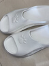 卡爾美（KELME）拖鞋男夏季外穿戶(hù)外健身運動(dòng)拖鞋大爪子3.0沙灘厚底情侶時(shí)尚涼拖 白色 46 曬單實(shí)拍圖