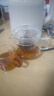 拓撲耐高溫玻璃壓嘴茶壺高硼硅花茶壺企鵝壺家用茶水分離泡茶壺帶  約小壓嘴壺 260ml 曬單實(shí)拍圖