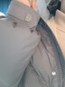 鴨鴨（YAYA）鞠婧祎同款羽絨服女短款2025秋冬新款韓版時(shí)尚加厚保暖顯瘦外套XH 灰色 M （160） 曬單實(shí)拍圖