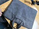 時(shí)櫟帆羊巴皮電腦包手提電腦包內膽包華為蘋(píng)果聯(lián)想拯救者手提包電腦包羊巴皮包14英寸 曬單實(shí)拍圖